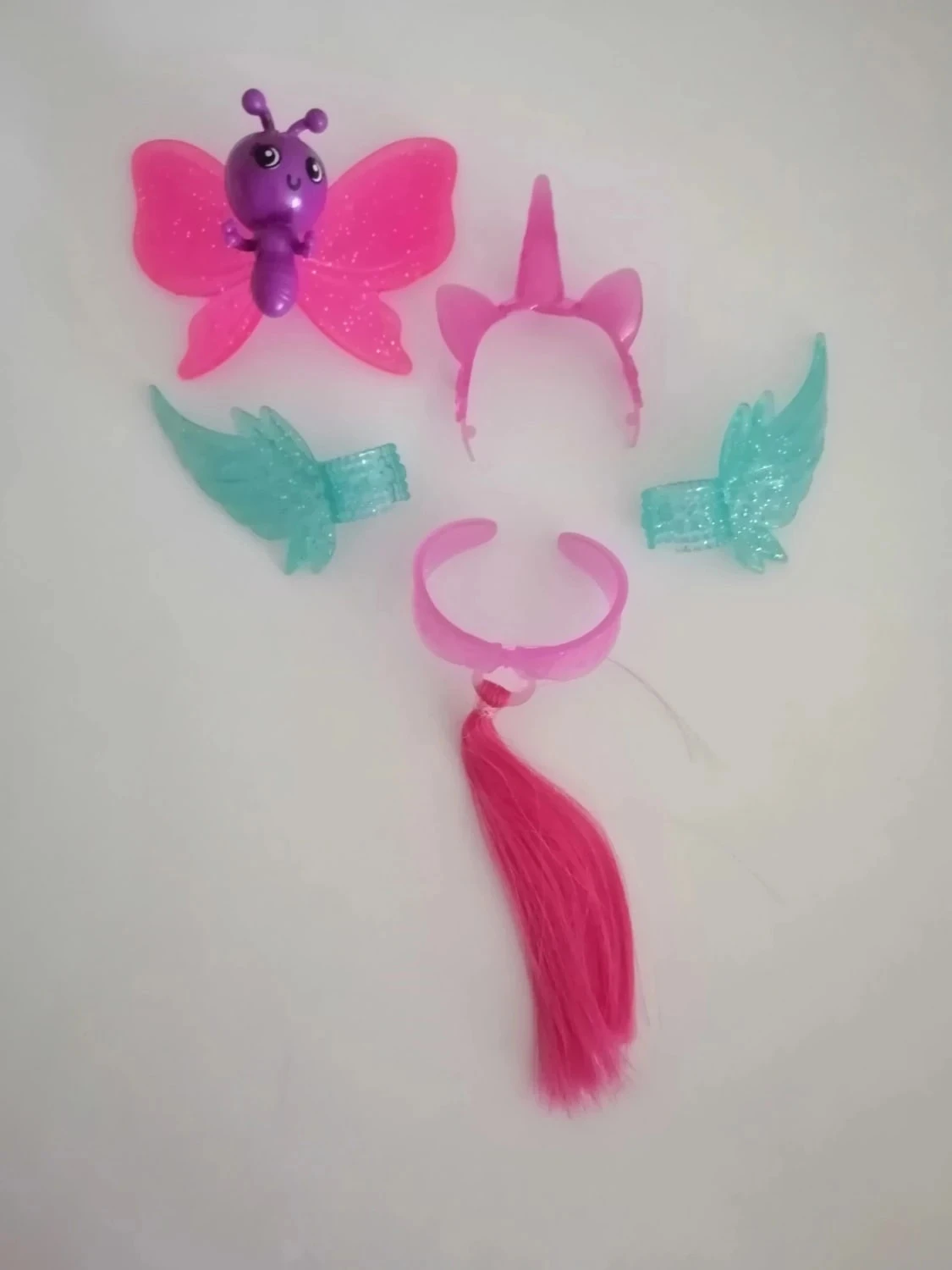 Barbie : ensemble d'accessoires Licorne (Rose)